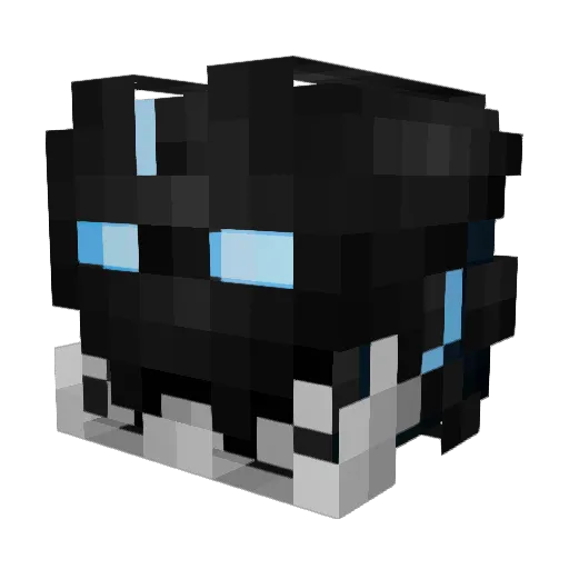 Tlazolteotli Minecraft avatar head, 3D render