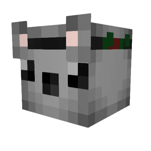 TlzKonners Minecraft avatar head, 3D render