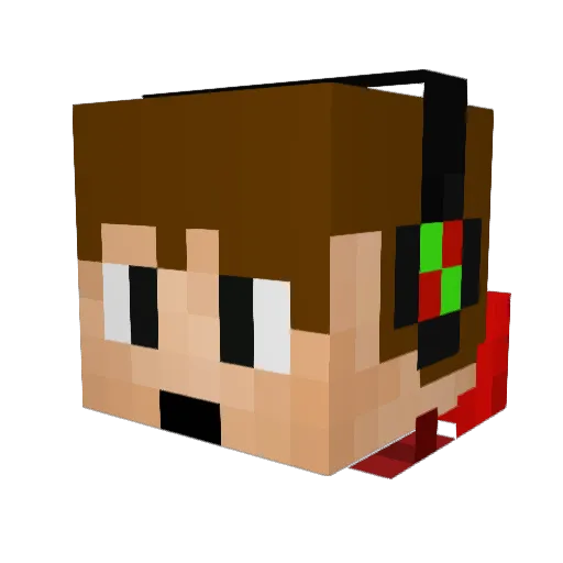 Tman12056789 Minecraft avatar head, 3D render
