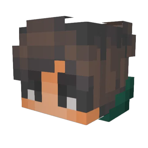 Tmh2007vn Minecraft avatar head, 3D render