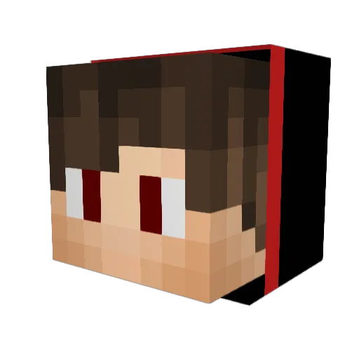 TnSoldier Minecraft avatar head, 3D render