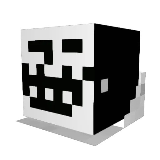 Tn_Haze Minecraft avatar head, 3D render