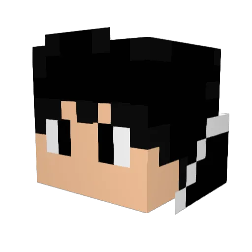 TnaYanT Minecraft avatar head, 3D render
