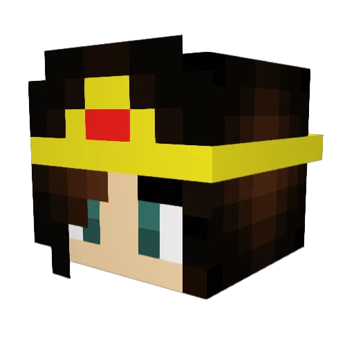 Tnut1872 Minecraft avatar head, 3D render