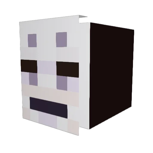 ToBadForYou Minecraft avatar head, 3D render