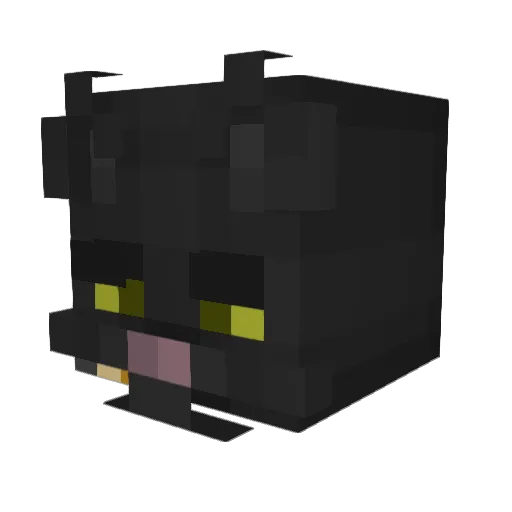 ToBuAsS Minecraft avatar head, 3D render