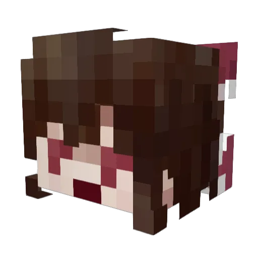 ToChris Minecraft avatar head, 3D render