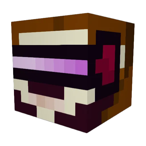 ToIoT Minecraft avatar head, 3D render
