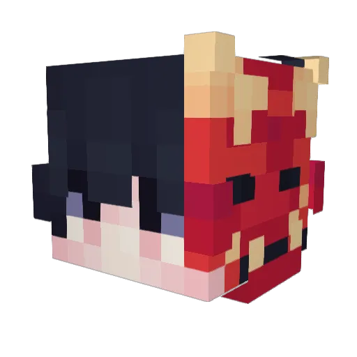 ToKyoMane2677 Minecraft avatar head, 3D render