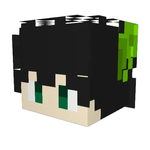 ToLove_ly Minecraft avatar head, 3D render