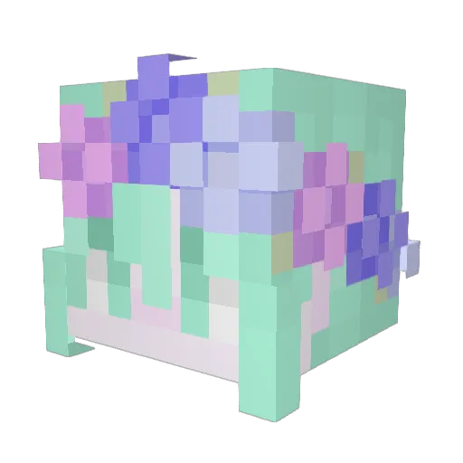ToMuchCoffee Minecraft avatar head, 3D render