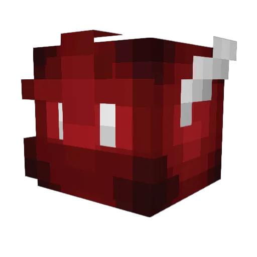 ToMuchForU Minecraft avatar head, 3D render
