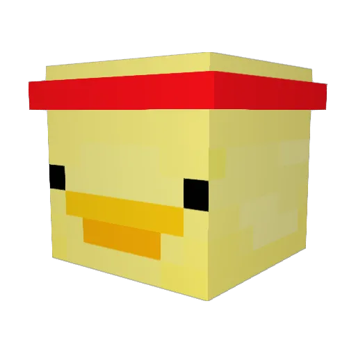 ToNieMarian Minecraft avatar head, 3D render
