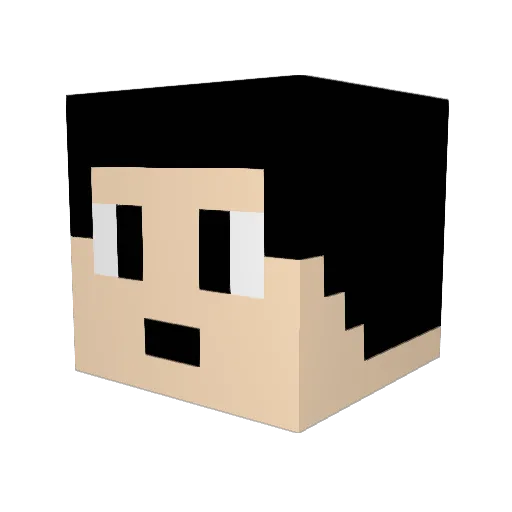 ToPKillerZ Minecraft avatar head, 3D render