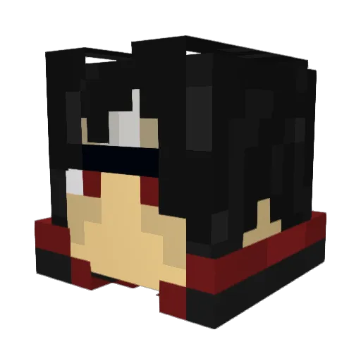 ToRoX94 Minecraft avatar head, 3D render