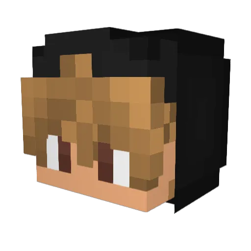 ToTenWojtuus Minecraft avatar head, 3D render