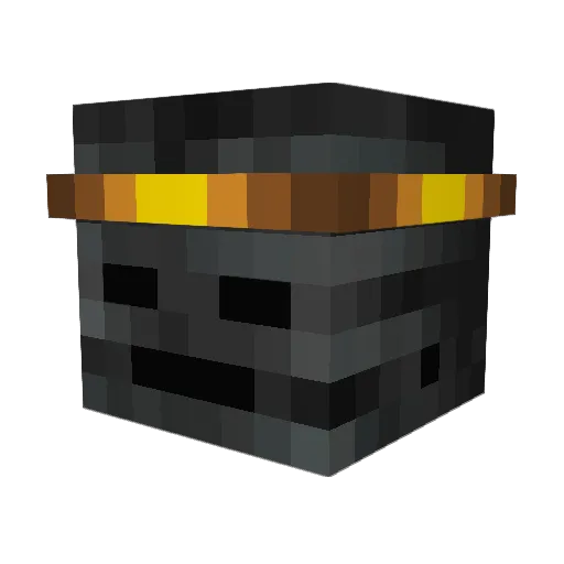 ToTo3080 Minecraft avatar head, 3D render