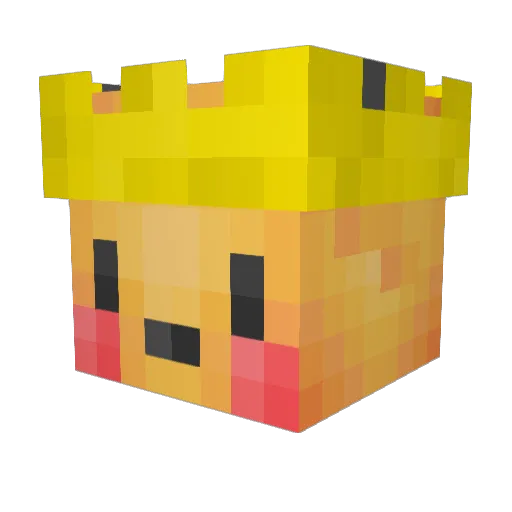 ToWcaleNieKarol Minecraft avatar head, 3D render