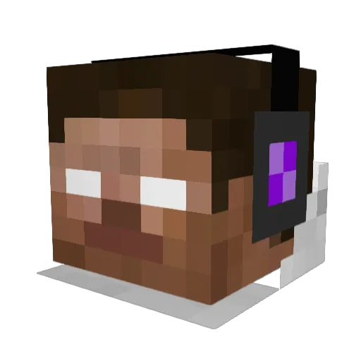 ToXiC_DuBzZ Minecraft avatar head, 3D render