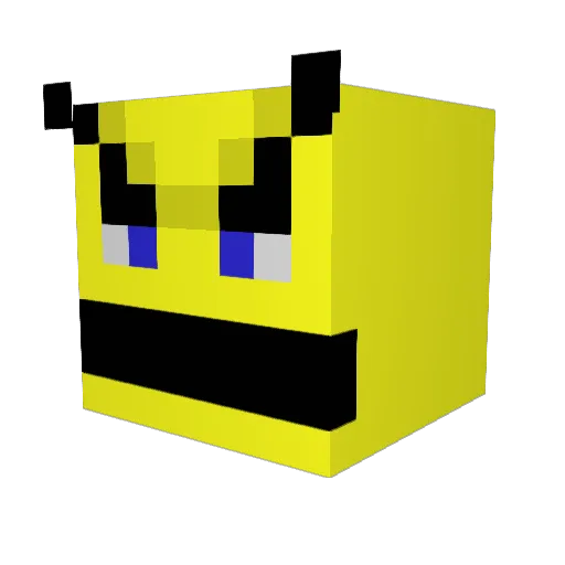 ToXic_cookie Minecraft avatar head, 3D render