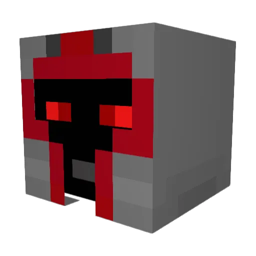 ToXicrB Minecraft avatar head, 3D render