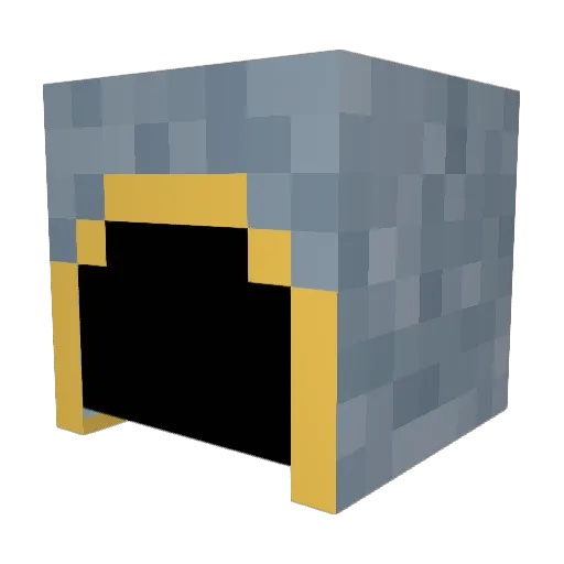 ToZGaming Minecraft avatar head, 3D render