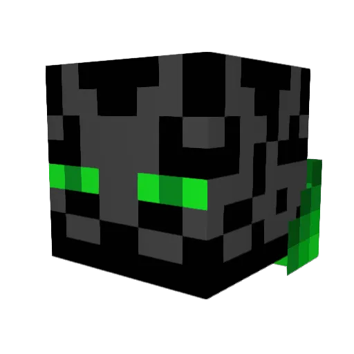 ToadFlame Minecraft avatar head, 3D render
