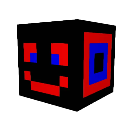Toadsicles Minecraft avatar head, 3D render