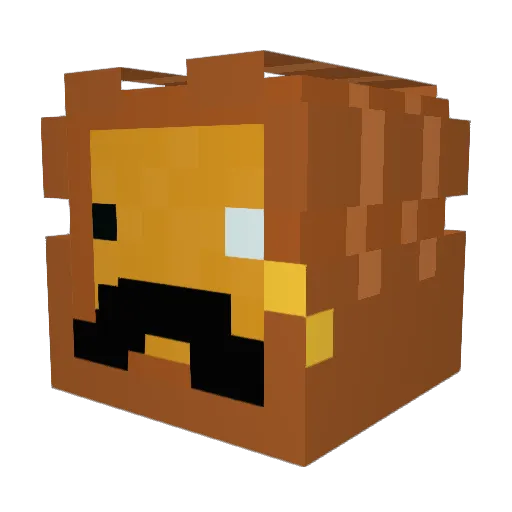 ToastAssassin22 Minecraft avatar head, 3D render