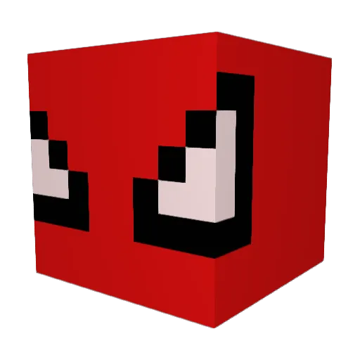 ToastBOI Minecraft avatar head, 3D render