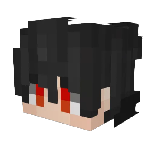 ToastBrotKopf_ Minecraft avatar head, 3D render