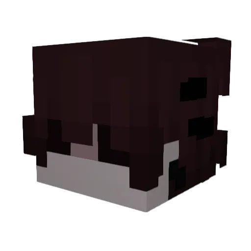 ToastMoo Minecraft avatar head, 3D render