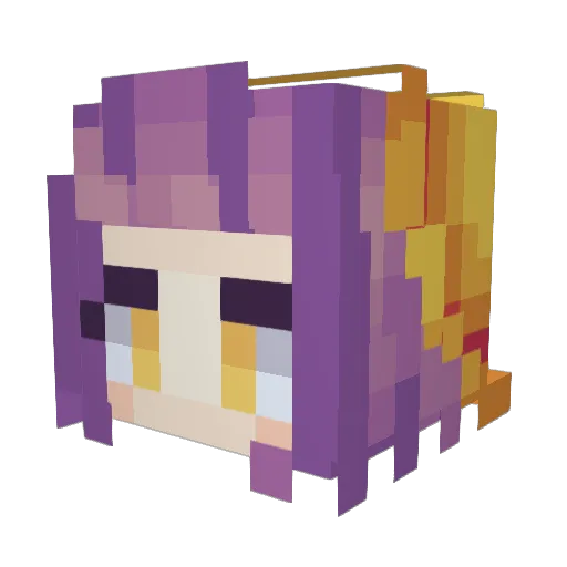 ToastTheToasted9 Minecraft avatar head, 3D render