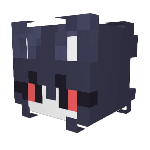 ToastWings Minecraft avatar head, 3D render