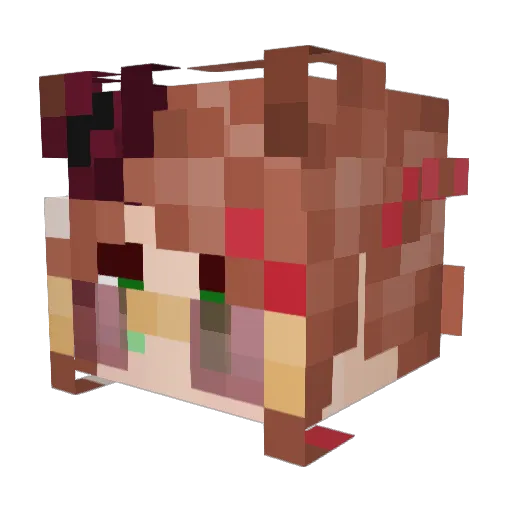 ToastWithButter3 Minecraft avatar head, 3D render