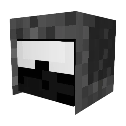Toastarono Minecraft avatar head, 3D render