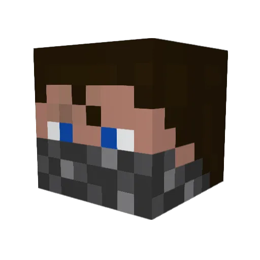 ToastboyWT Minecraft avatar head, 3D render