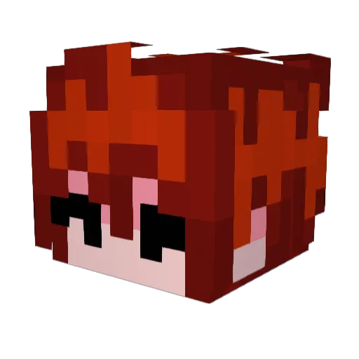 ToastedRock Minecraft avatar head, 3D render