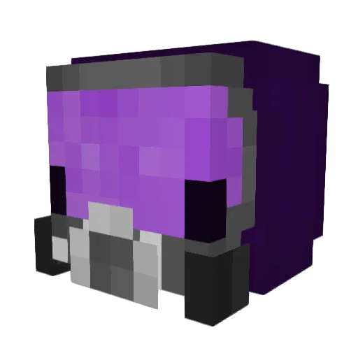Toasted_6 Minecraft avatar head, 3D render