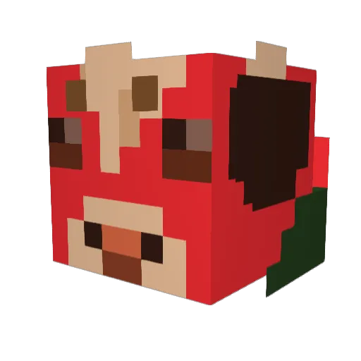 Toastedbrain4 Minecraft avatar head, 3D render