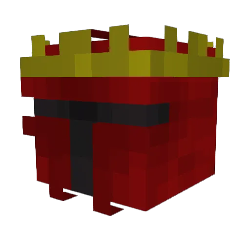 Toaster88 Minecraft avatar head, 3D render
