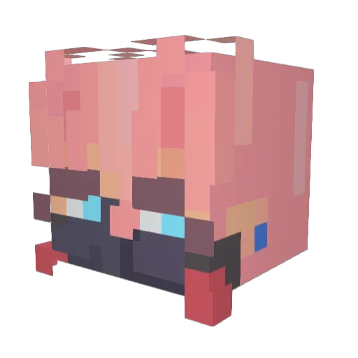 ToasterBread2559 Minecraft avatar head, 3D render
