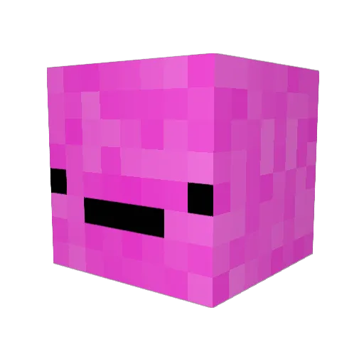 ToasterLettuce Minecraft avatar head, 3D render