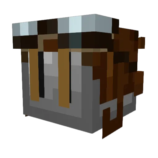 Toaster_Lad Minecraft avatar head, 3D render