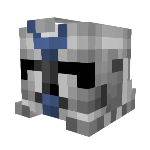 Toasterbath03 Minecraft avatar head, 3D render