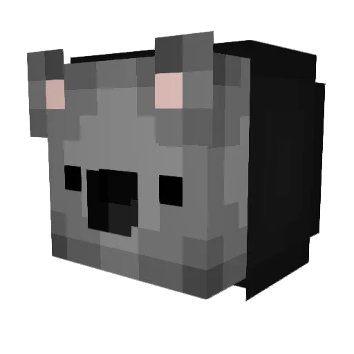 ToastyDaGamer Minecraft avatar head, 3D render