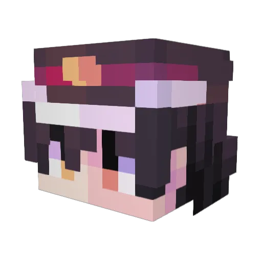 ToastyPrince1 Minecraft avatar head, 3D render