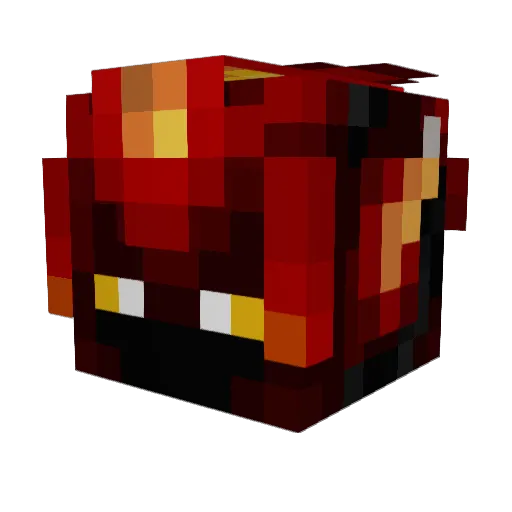 ToastyTaz Minecraft avatar head, 3D render