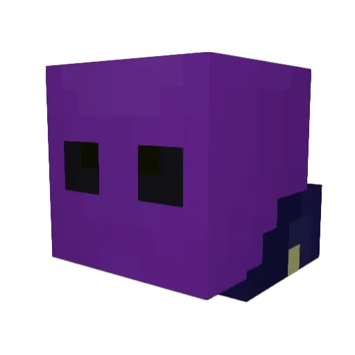 ToastyTurtle69 Minecraft avatar head, 3D render