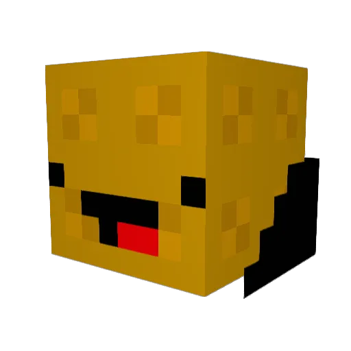 ToastyXD_ Minecraft avatar head, 3D render